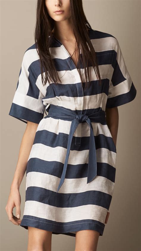 burberry linen shirt dress|Burberry shirt long sleeve.